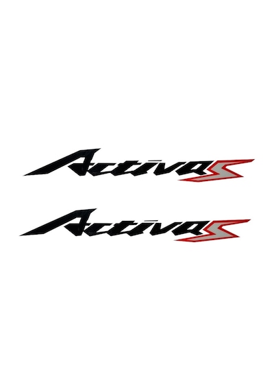 Honda Activa S Sticker Yazi Seti