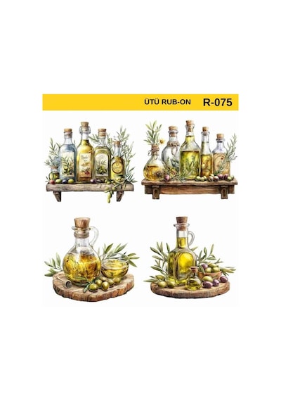 Ütü İle Rub On Transfer Kağıdı R-075 30x30 Cm