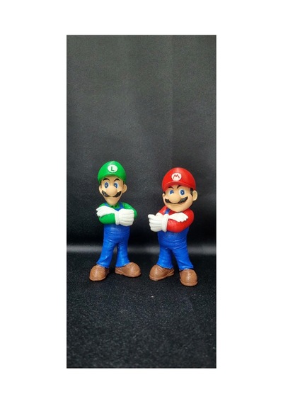 Süper Mario Ve Lui İkili Figür 15 Cm