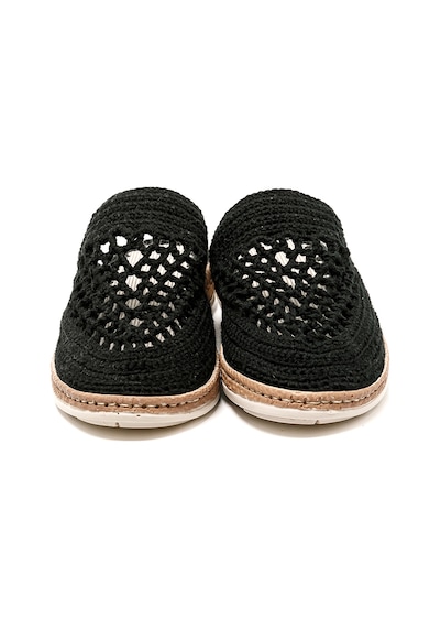 Terlik Kadın Bbs Jmy John May Knitwear Slippers Black Siyah
