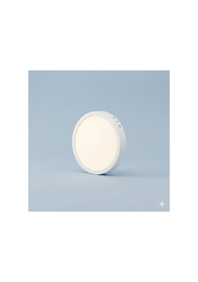 Hl-3324 24w Sıva Üstü Yuvarlak Led Panel Gün Işığı 3000k Modern Tavan Armatürü .