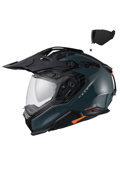 Nexx X.wed 3 Wıld Pro Karbon Enduro Motosiklet Kaskı Mavi