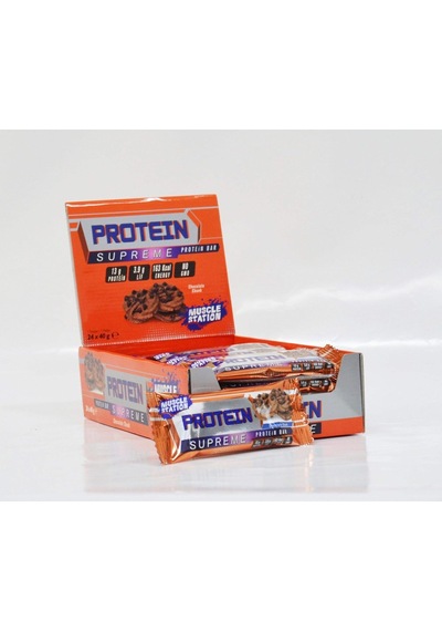 Station Supreme Protein Chocolate Chunks 24'lu Kutu Ahududu