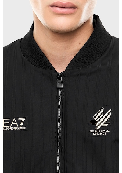 Ea7 Logolu Regular Fit Kolej Yaka Bomber Mont Erkek Mont 7m002557 Af29162 Uc001 Siyah