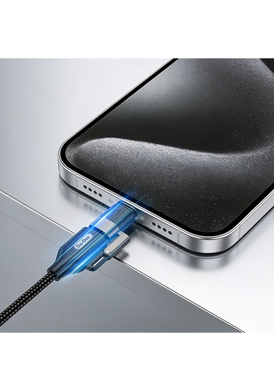 Go Des Gd-uc831 4in1 Pd Çoklu Usb-a + Type-c To Type-c + Lightning Şarj Data Kablosu 65w 1.2m Siyah