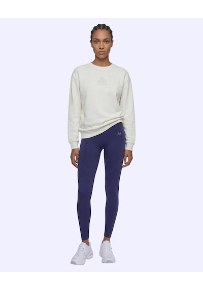 Kappa Milas Crewneck Kadın Beyaz Comfort Sweatshirt