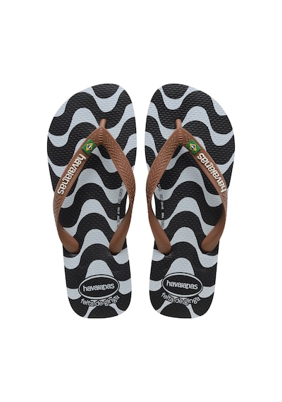 Havaianas Top Copacabana Kadın Siyah Desenli Parmak Arası Terlik-15663 White