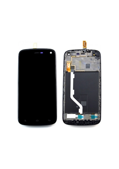 Teknonet General Mobile Discovery E3 Uyumlu Lcd+dokunmatik+çıtalı - Siyah
