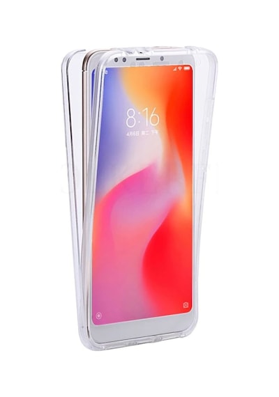 Xiaomi Redmi Note 5 Pro Kılıf Ön Arka Silikon Koruma Şeffaf