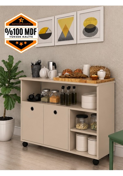 Kelebek 30 Taşınabilir Çok Amaçlı 2 Kapaklı Katlı Mutfak Ve Salon Masası Mdf Krem Kelebek 30 Taşınabilir Çok Amaçlı 2 Kapaklı Katlı Mutfak Ve Salon Masası Mdf Krem
