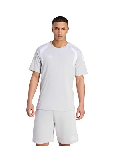 Adidas Tıro26 League Sw Tee Erkek Futbol Tişörtü Jy7185 Gri