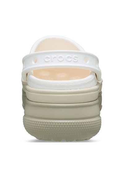 Crocs Classıc Stacked Kadın Terlik 211355-0wv Beyaz