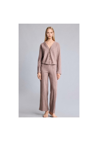 Defacto Wide Leg Geniş Bol Paça Selanik Pantolon G6249ax26wnbn320 Kahve-bn320