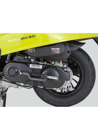 Mondial 50 Turismo Motorsiklet Kırmızı