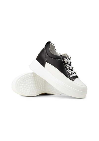 Deery Kadın Gizli Topuk Siyah Sneaker Ayakkabı - K0120zsyhc01 Siyah