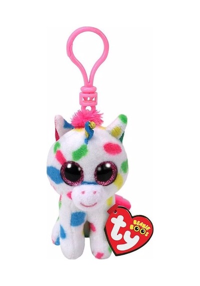 TY Harmonie Unicorn Benekli Anahtarlık