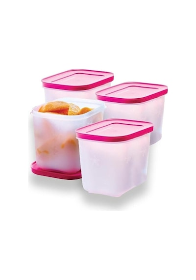 Tupperware Alaska 1.1 Litrre 4lü Pembe