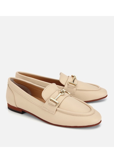 Hotiç Kadın Deri Bej Yumuşak Dokulu Tokalı Klasik Loafer 01ayh319080a310 01ayh319080a310 Bej