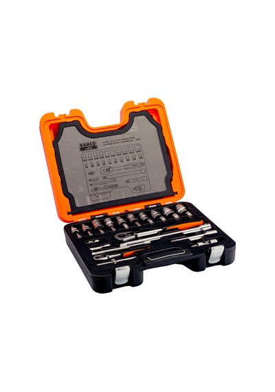 Bahco S410 41 Parça Lokma Takımı 1/2 + 1/4