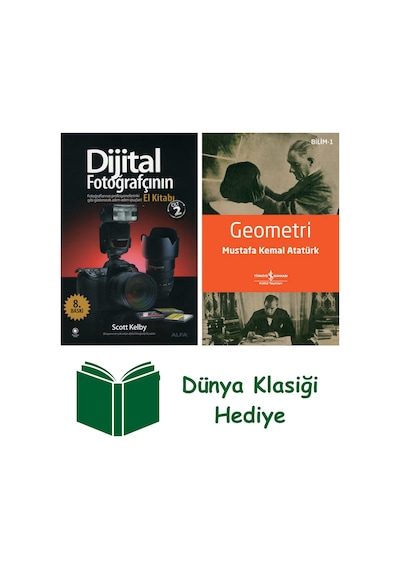 Dijital Fotoğrafçının El Kitabı - Cilt 2 + Geometri + Dünya Klasiği Hediye