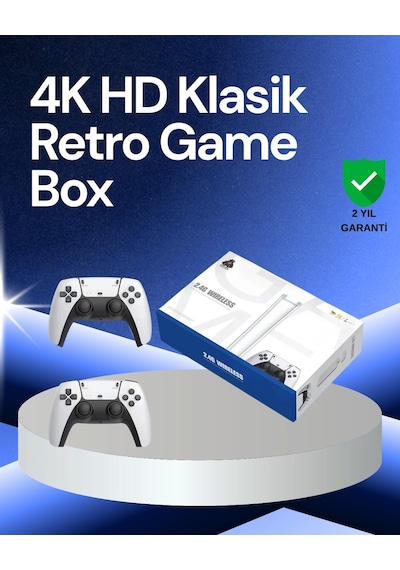 20000 Oyunlu Retro Tv Oyun Konsolu 64gb Sd Kartlı Model
