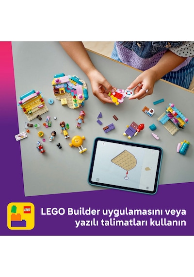 LEGO® Friends Heartlake City Şekerci Dükkanı 42649 - 6 Yaş ve Üzeri Çocuklar için Mini Bebek İçeren Yaratıcı Oyuncak Yapım Seti (376 Parça) LEGO® Friends Heartlake City Şekerci Dükkanı 42649 - 6 Yaş ve Üzeri Çocuklar için Mini Bebek İçeren Yaratıcı Oyuncak Yapım Seti (376 Parça)