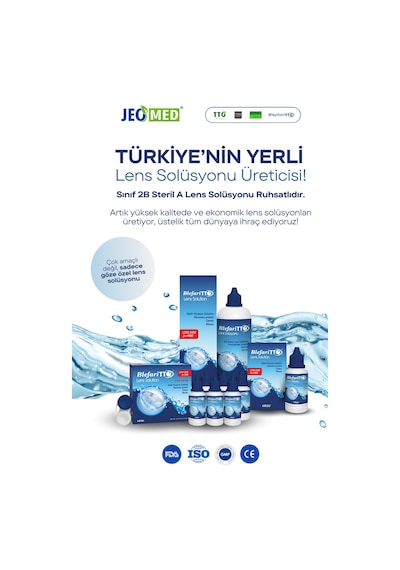 Bleffaritto Lens Solüsyonu 360 ml 3'lü Set