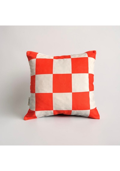 Renkli Modern Desenli Dekoratif Kırlent Kılıfı 45x45 Cm Çift Taraflı Çok Renkli