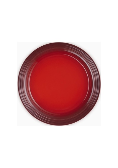 Le Creuset Klasik Dayanıklı Tasarım Seramik Yemek Tabağı 27 Cm Kırmızı