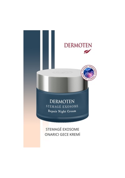 Stemagé Exosome Kök Hücre / Onarıcı-nemlendirici Gece Eksozom Kremi 50 Ml