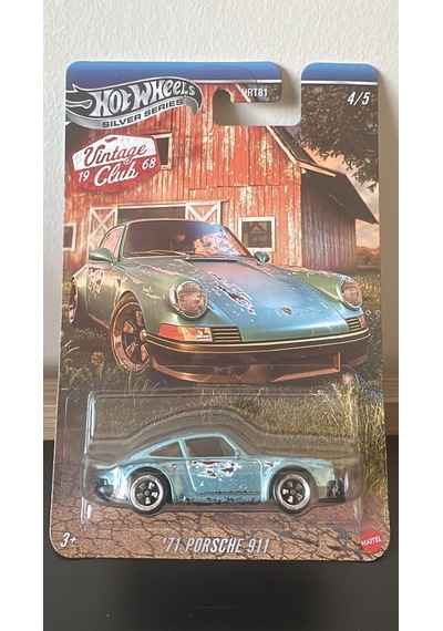 Hot Wheels 71 Porsche 911 Mavi