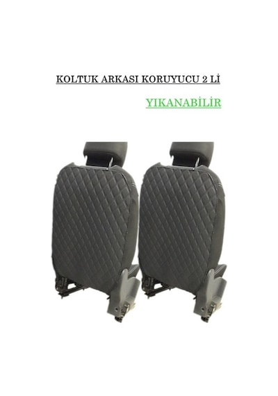 Araba Koltuk Arkası Koruyucu Oto Koltuk Kılıfı Koruma Örtüsü 2 Li (245753199)