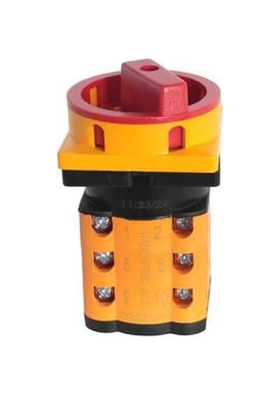 Opaş 3x25a 1-0-2 Mini Tip Kutup Değiştirici Kilitli Pako Şalter