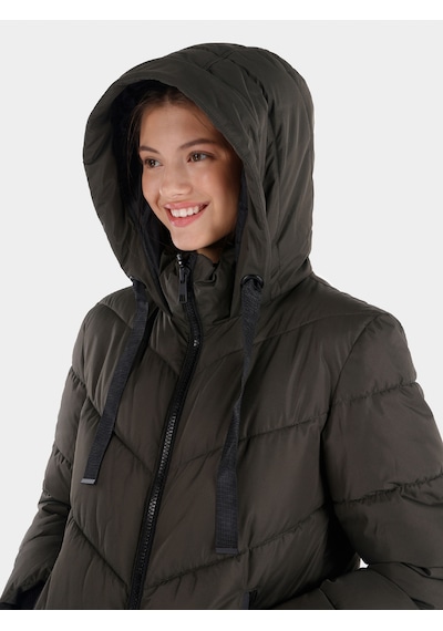 Colin's Colins Regular Fit Yeşil Kadın Kaban Cl1065793 Haki