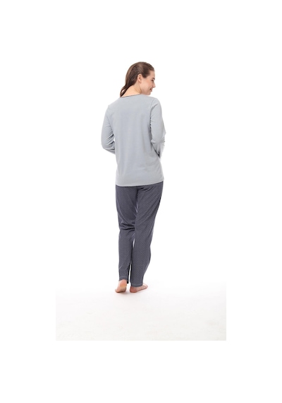 Pijadore 1532 Kadın Uzun Kollu Pijama Takım 001