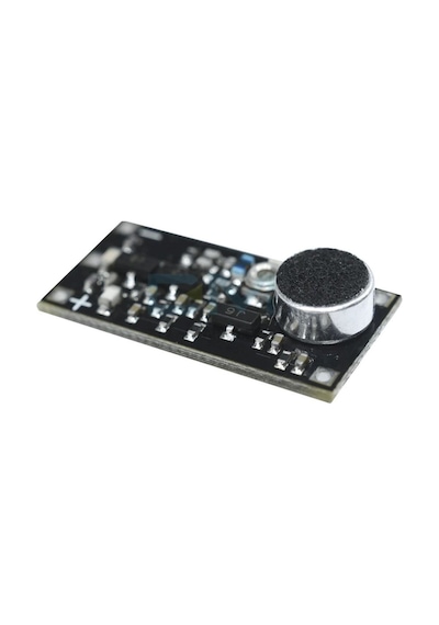 Mikrofonlu Fm Radyo Verici Modül 88-115mhz Mini Kablosuz Ses Aktarım Kartı 100 Metre Dc 2v/9v