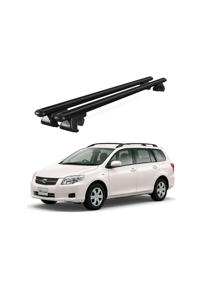 Venüs Toyota Corolla Fielder 2006-2013 Uyumlu Siyah Ara Atkı Port Bagaj Tavan Barı