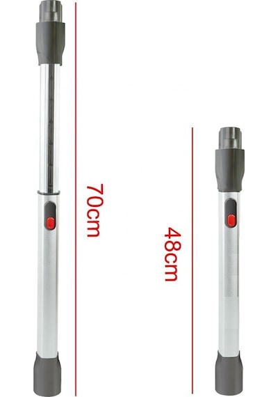 Alüminyum Elektrikli Süpürge V7 V8 V10 V11 Uyumlu Teleskopik Boru (552596843)