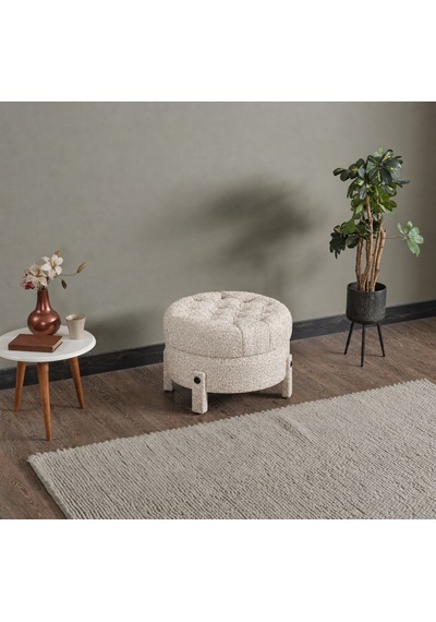 King Renk Seçenekli Modern Tasarımlı Konforlu Puf Entel 07
