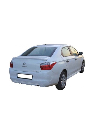 Citroen C-elysee Uyumlu Yedek Parça 2012 - 2016 Spoiler Plastik