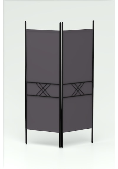 Retodesign 2 Kanatlı Paravan 1442 Siyah