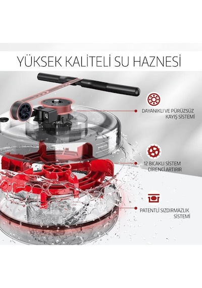 Slazenger Flux Su Dirençli Bluetooth Fitness Uygulamalı Nabız Ölçerli Egzersiz Küreği