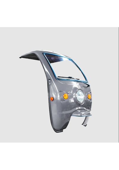 Volta VT5 2025 Elektrikli Üç Tekerlekli Motosiklet Gri