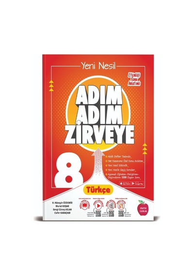 Newton 8. Sınıf Türkçe Adım Adım Zirveye Soru Bankası