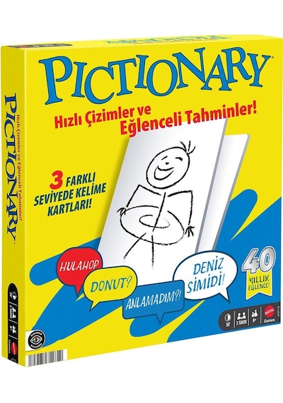 Jkr18 Pictionary Kutu Oyunu