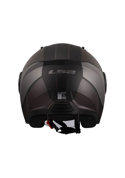 Ls2 Aırflow 2 Cover Mat Siyah-gri Kask