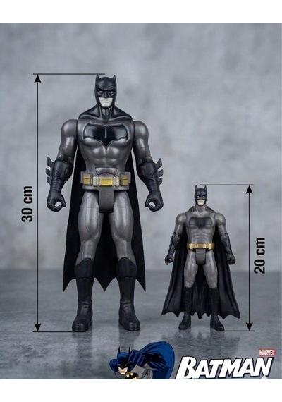 Batman: Şehrin Sessiz Muhafızı Özel Tasarım 2'li Figür Seti Batman