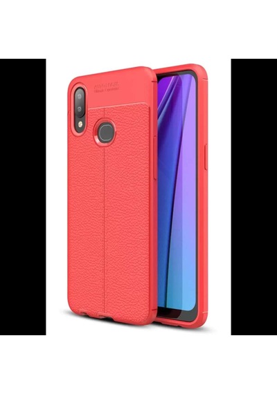 Galaxy A10s Kılıf Auto Focus Kapak - Kırmızı