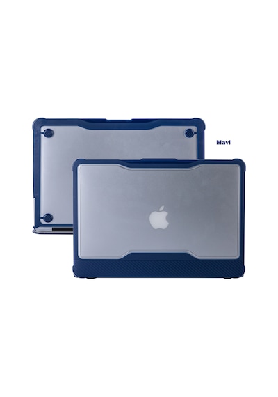 Apple Uyumlu MacBook Air Kılıf Hardcase A1369 A1466 İle Kılıf Outdoorhf Siyah