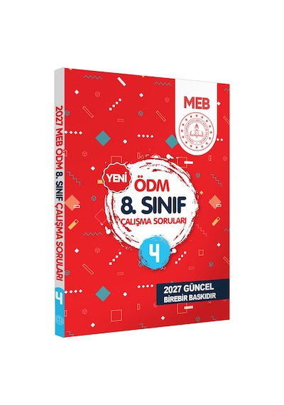 2027 LGS 8.sınıf MEB Çalışma Soruları SORU Bankası 6lı Modül Set ÖDM Çalışma Kitapları BASKI ÜCRETİ